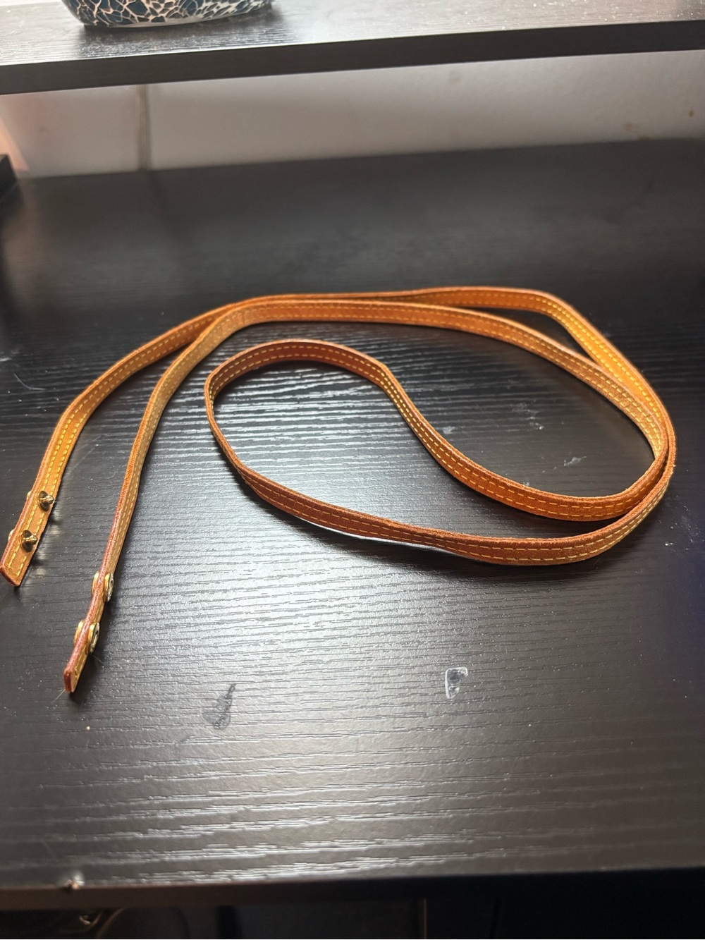 Authentic Louis Vuitton Vachetta Leather Replacement Crossbody Strap